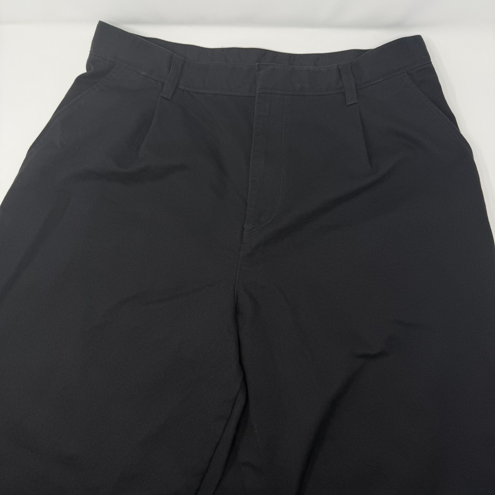 Uniqlo Black Barrel Trouser Pants Cotton Men's Size Medium 30"-33"